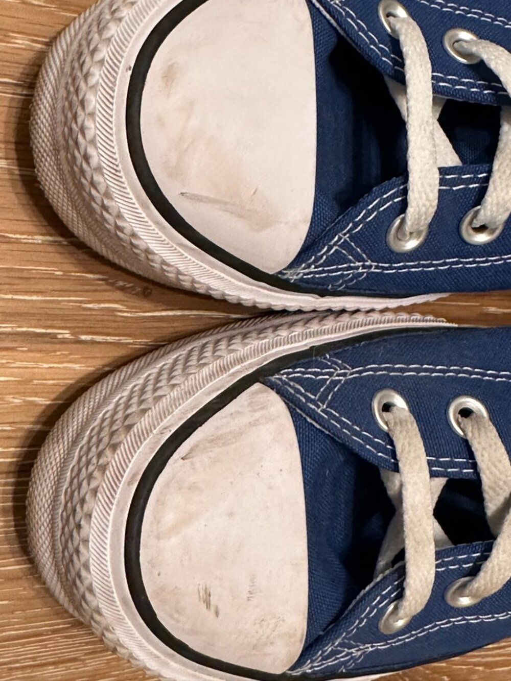 Converse Chuck Taylor All Star Platform Low Top Royal Blue Great Condition Women - Picture 7 of 8